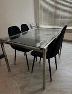 IKEA uitschuifbare eettafel – €20 (vaste prijs), Ophalen, Gebruikt, 50 tot 100 cm, 150 tot 200 cm