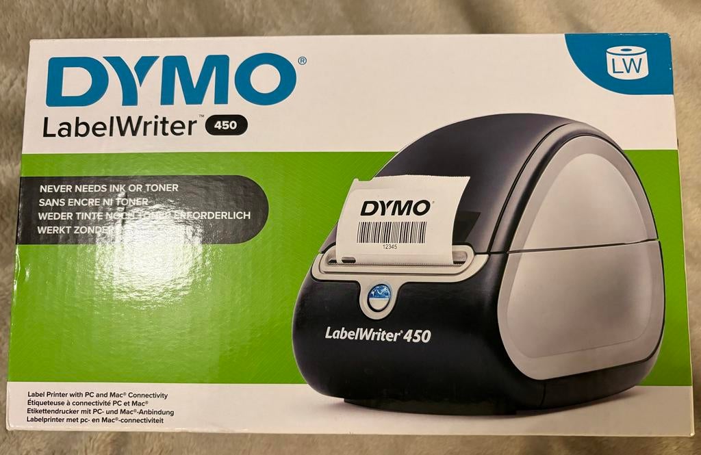 DYMO LabelWriter 450 Labelprinter - Nieuw in doos, Computers en Software, Labelprinters, Ophalen of Verzenden, Nieuw, Etiket