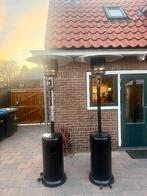 terrasheater gas 2 stuks 1 jaar oud ZGAN, Ophalen, Gebruikt, Gas, Vloer