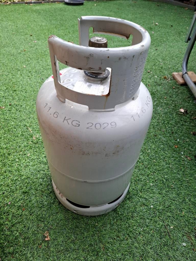 Lege Antargaz gasfles 11.6 KG, Ophalen