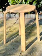 Krukje plywood Hout Scandinavie Artek Alvar Aalto, Huis en Inrichting, Krukjes, Ophalen of Verzenden, Gebruikt, Hout