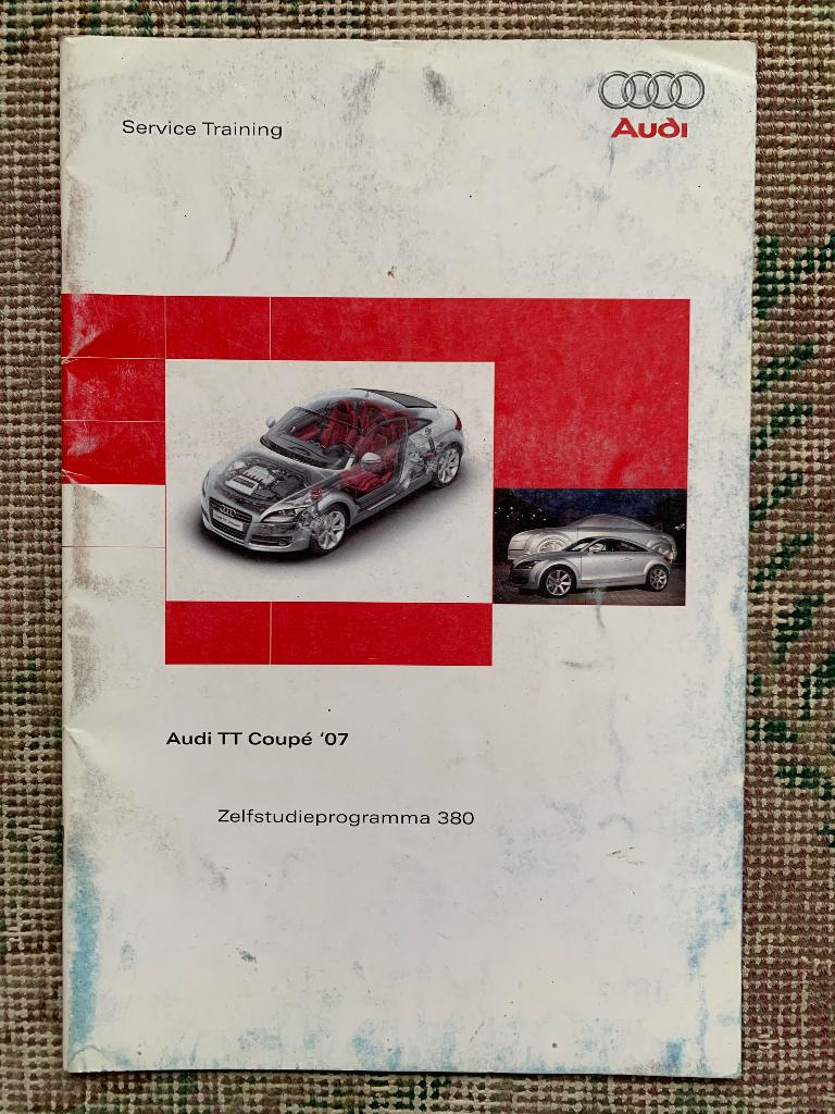 Service training zelfstudieprogramma Audi TT coupe 2006, Ophalen of Verzenden, Zo goed als nieuw, Audi, Audi
