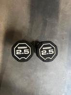Rubber Dumbbell Paar 2,5kg - Escape Fitness, Ophalen of Verzenden, Nieuw, Armen, Dumbbell