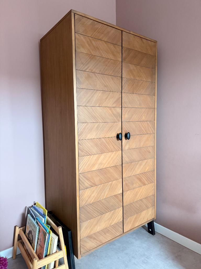 Harper kledingkast (coming kids), Ophalen, Kast, 50 tot 70 cm, 105 cm of meer