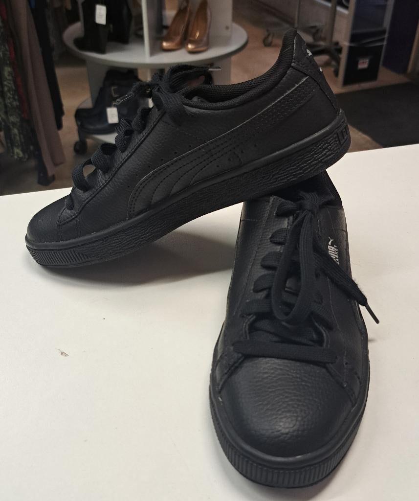 Puma Zwarte Sneakers – Maat 38 all black nieuw nr 50734, Puma, ., Zwart, Nieuw