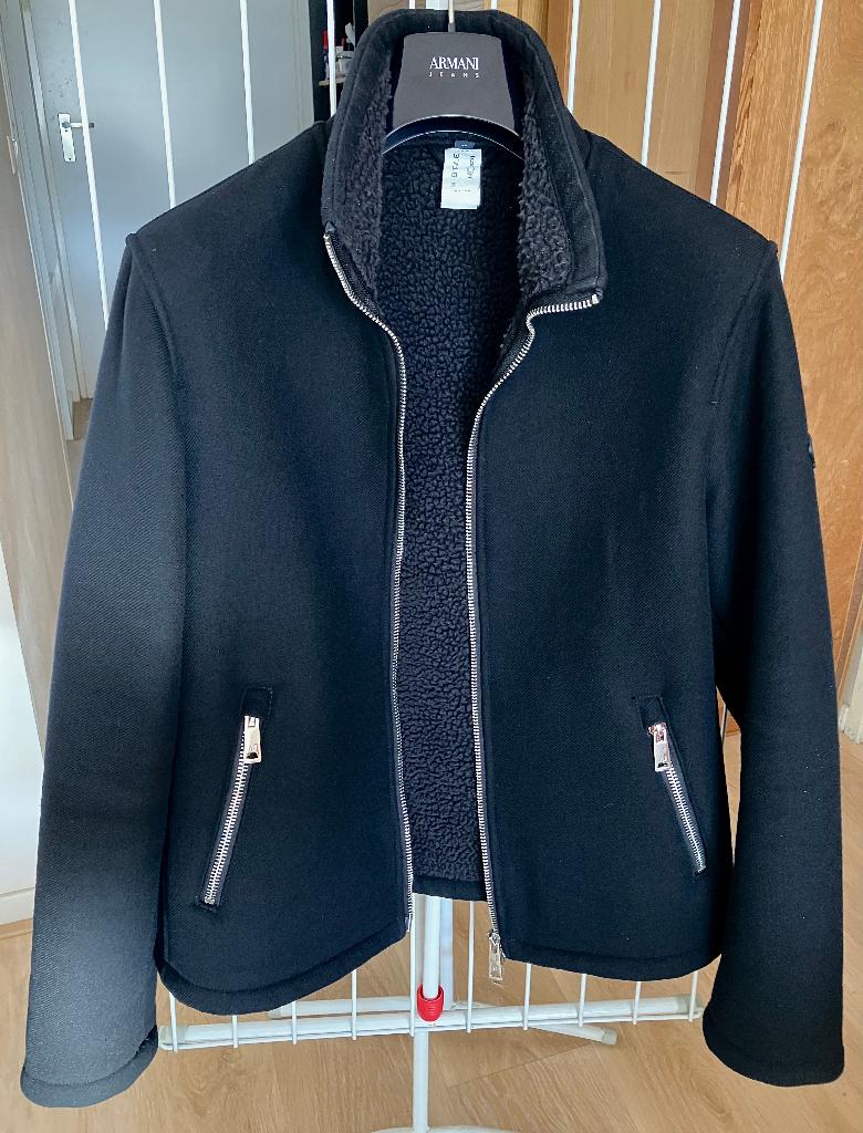 Armani Jeans herenjack XL/L zwart, Maat 52/54 (L), Armani jeans, Verzenden, Zwart