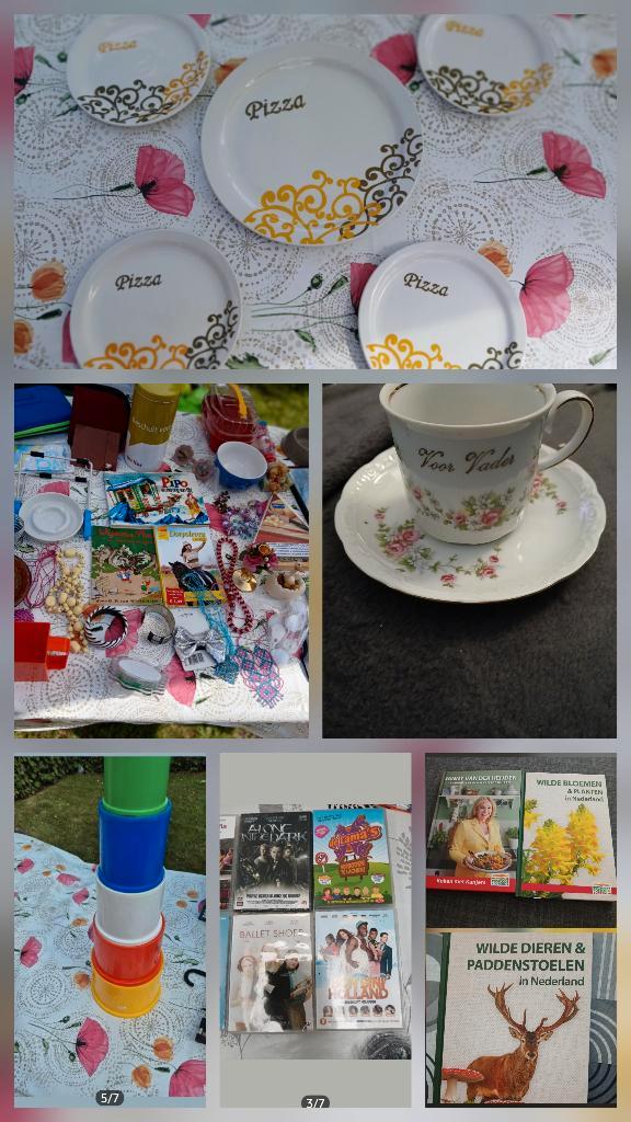 rommelmarkt spullen te koop, Diversen, Rommelmarktspullen, Gebruikt, Ophalen