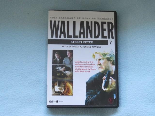 Zweedse DVD: Wallander - Steget efter - Rolf Lassgård, Cd's en Dvd's, Dvd's | Tv en Series, Zo goed als nieuw, Thriller, Vanaf 16 jaar