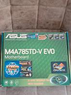 Asus M4A785TD-V EVO - AM3 Moederbord, Computers en Software, Moederborden, DDR3, Ophalen of Verzenden, ATX, AMD