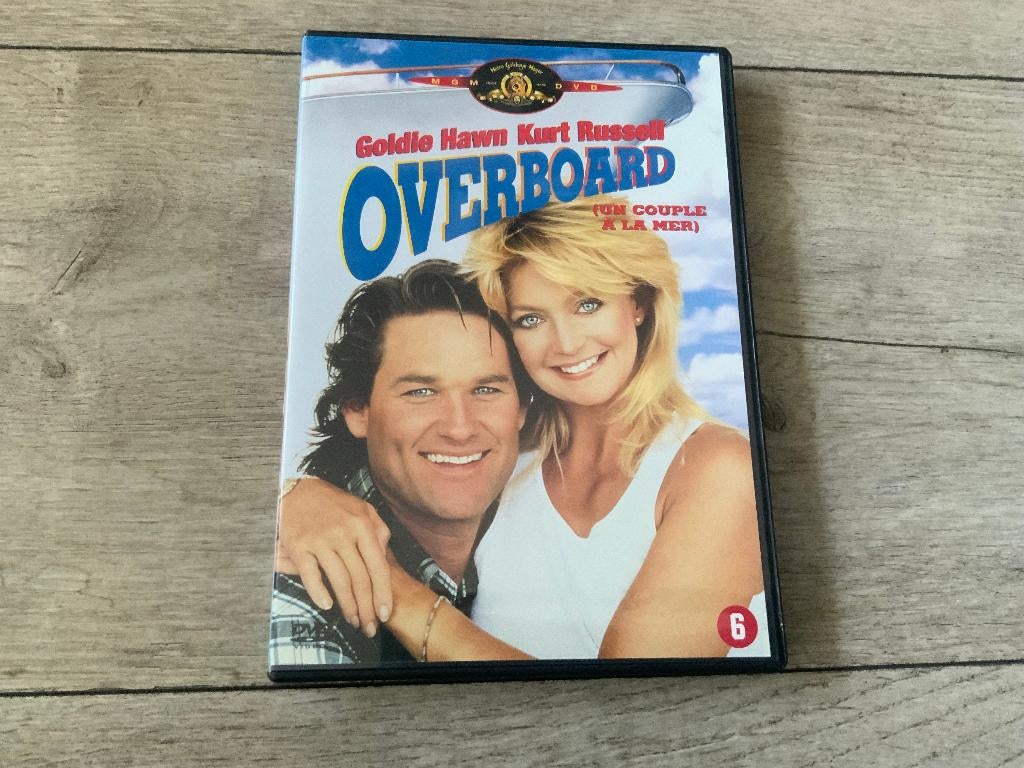 DVD - Overboard - Kurt Russell Goldie Hawn, Alle leeftijden, Ophalen of Verzenden, Zo goed als nieuw