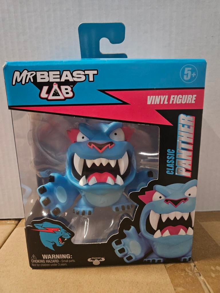 MrBeast Lab Classic Panther Vinyl Figuur - Nieuw in doos, Ophalen of Verzenden, Nieuw