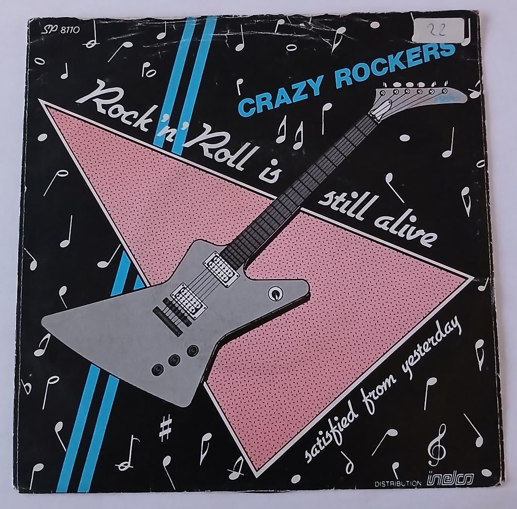 The Crazy Rockers - Rock 'n roll is still alive, Ophalen of Verzenden, Gebruikt, Pop, Single