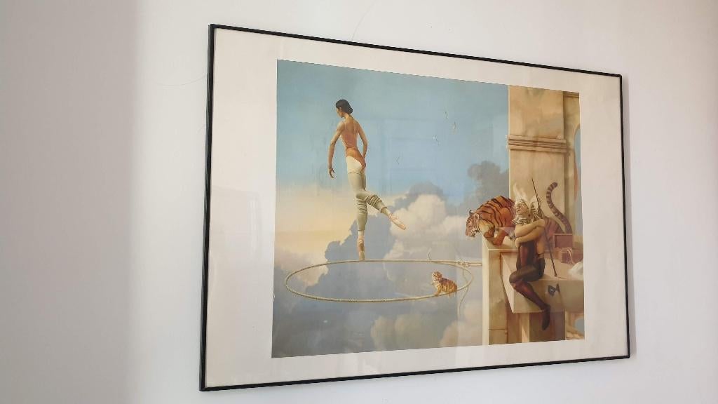 Dream for rosa - art print / poster ballerina, Ophalen of Verzenden