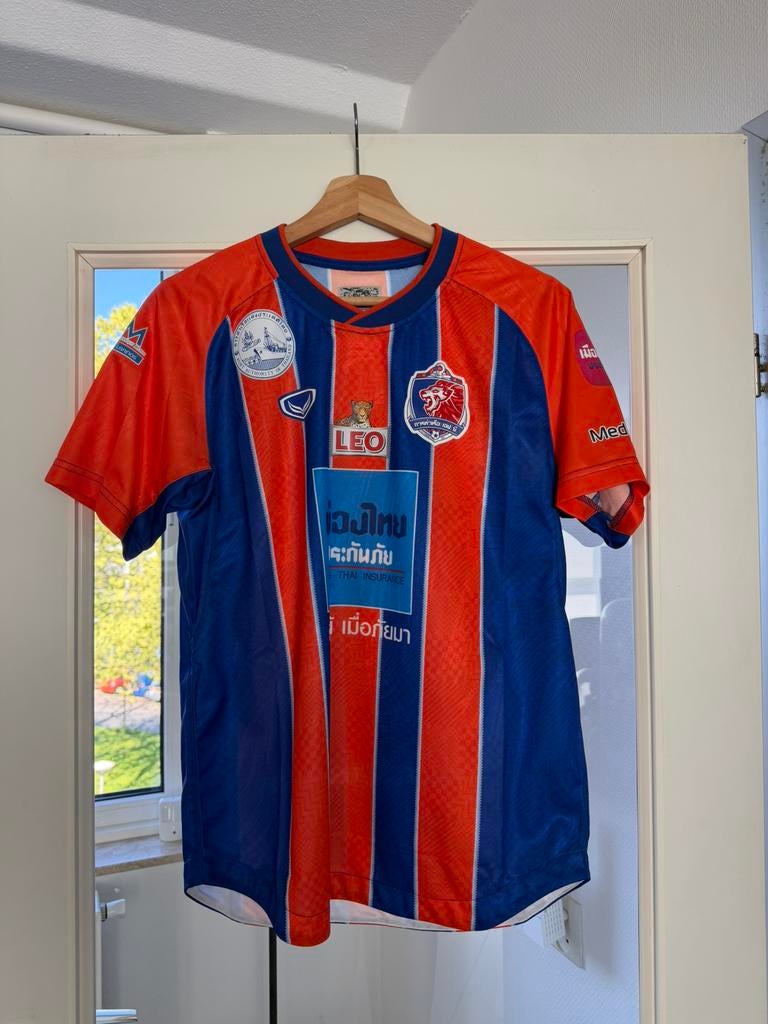 Voetbal t-shirt thailand Port FC maat S, Ophalen of Verzenden, Zo goed als nieuw, Shirt