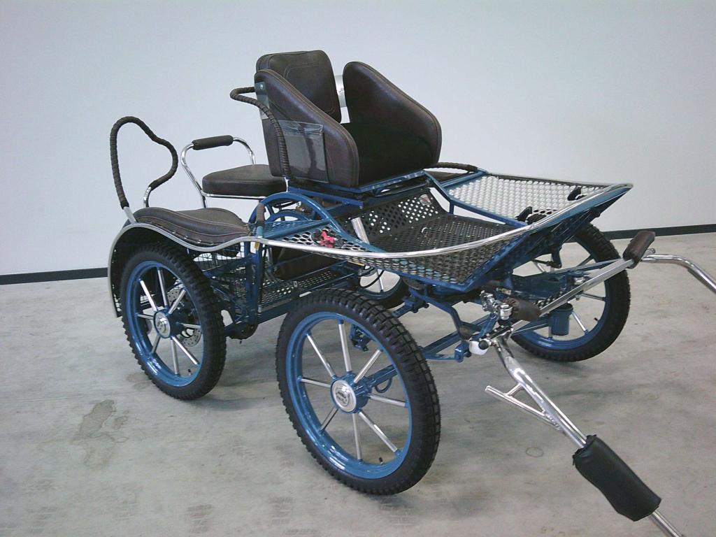 Pony marathonwagen. Leon VP-1. 18/19 inch. DEMO, Niet ingevuld, Pony, Niet ingevuld, Zo goed als nieuw