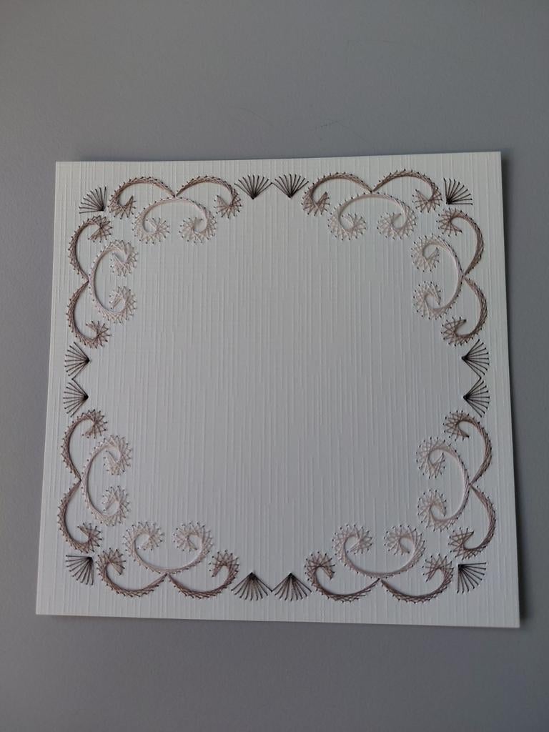 Opleg kaart - borduur - 76, Ophalen, Nieuw, Overige thema's, Pons of Mal