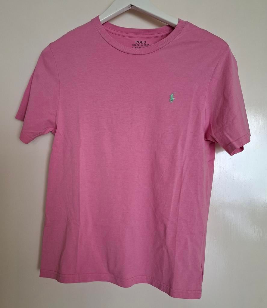 Ralph Lauren meisjes tshirt roze 14-16 jaar, Meisje, Ophalen of Verzenden, Zo goed als nieuw, Shirt of Longsleeve