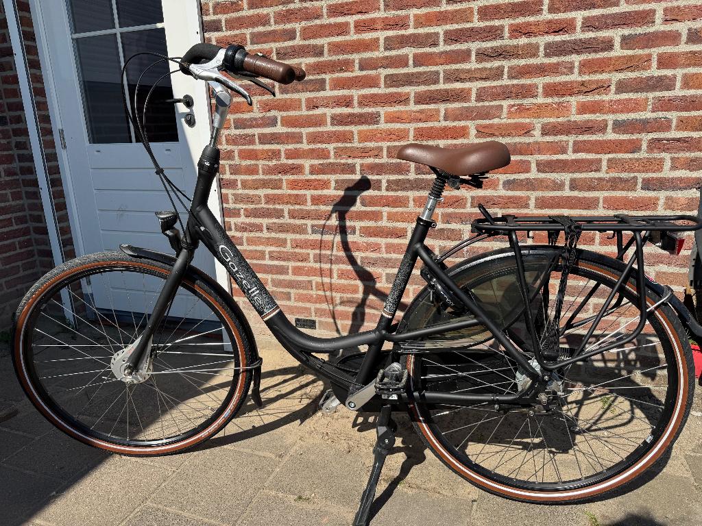 Gazelle Bloom moederfiets, Fietsen en Brommers, Fietsen | Dames | Moederfietsen, Ophalen, 2 zitjes, Versnellingen, Gazelle