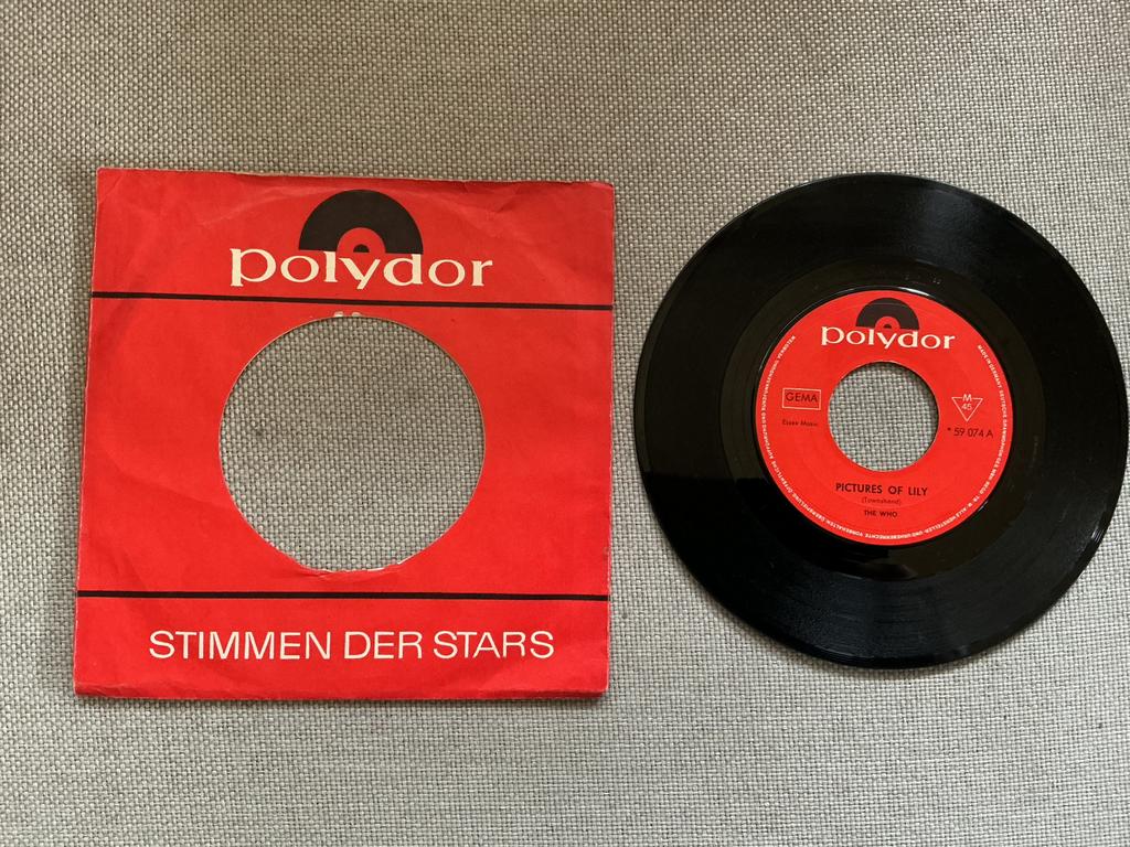 The Who single vinyl. Pictures of Lily., Ophalen of Verzenden, Zo goed als nieuw, Overige formaten, Poprock