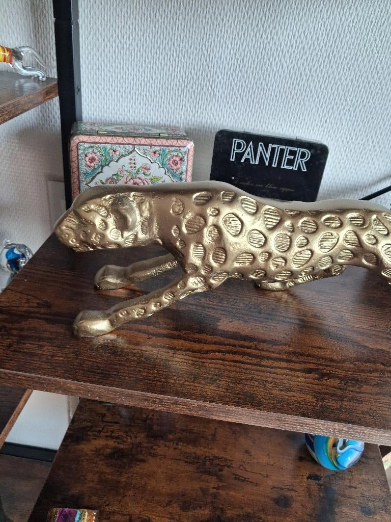 messing luipaard, Ophalen, Gebruikt, Dier