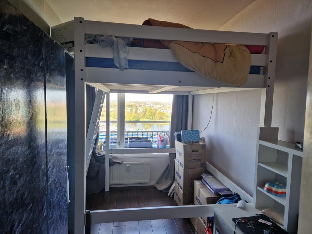 Ikea Stora hoogslaper 140 x 200, Ophalen, Eenpersoons, Zo goed als nieuw, 90 cm