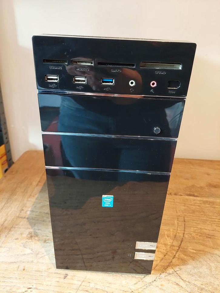 Custom build pc | Windows 11 pro | Intel Core i7, Computers en Software, Desktop Pc's, Gebruikt, 3 tot 4 Ghz, HDD, SSD, 8 GB, Ophalen of Verzenden