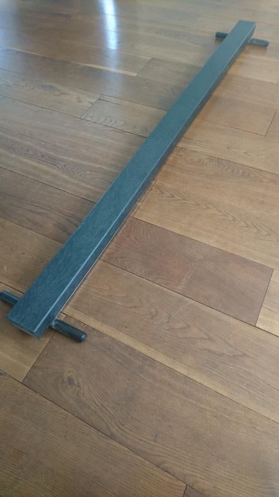 Turnbalk 2 meter - Ideaal voor thuis trainen, Ophalen, Gebruikt, Zwart, Materiaal