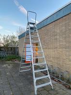 ASC dubbele trap 12 tredes, Ophalen, Gebruikt, Trap, 2 tot 4 meter
