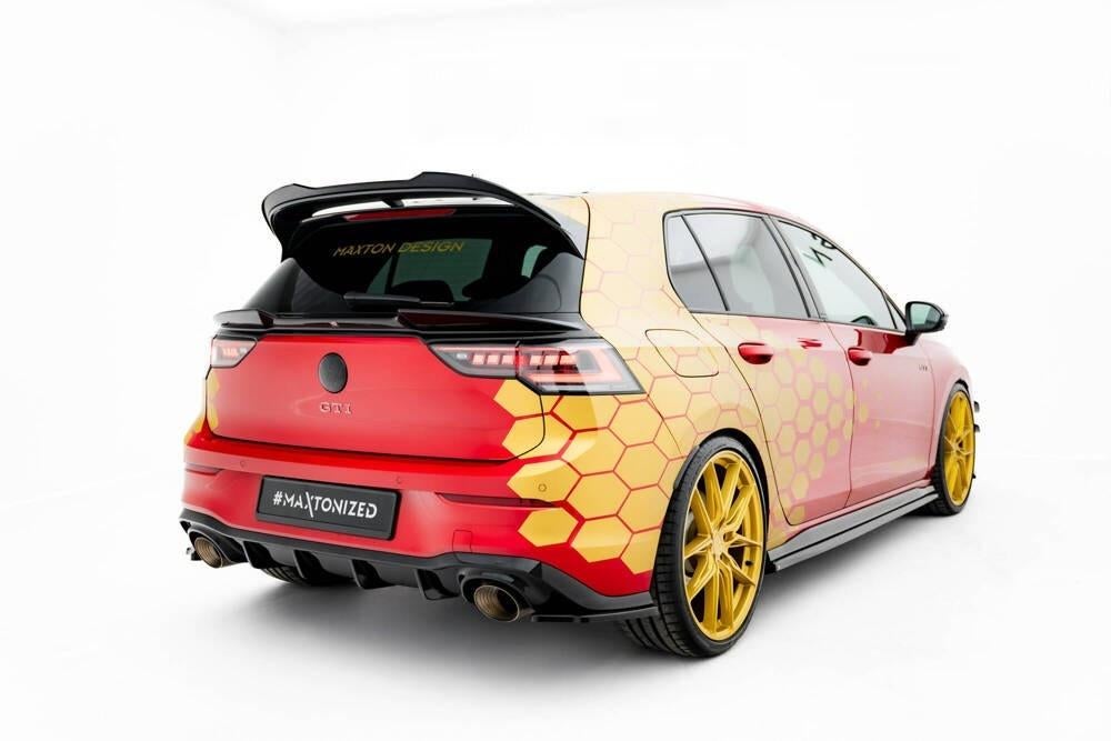 Voorlip sideskirt diffuser spoiler Golf 8 GTI Clubsport 24+, Auto diversen, Tuning en Styling, Ophalen of Verzenden