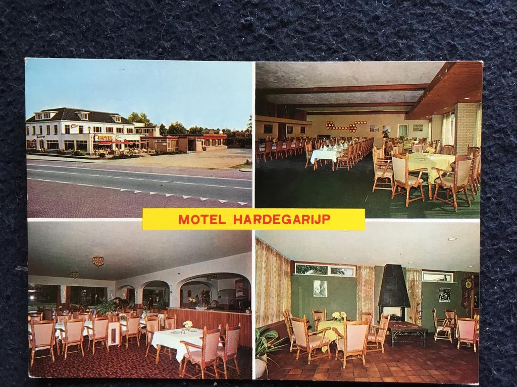 Oude Ansichtkaart Motel Hardegarijp Friesland, Ophalen of Verzenden, 1960 tot 1980, Ongelopen, Friesland