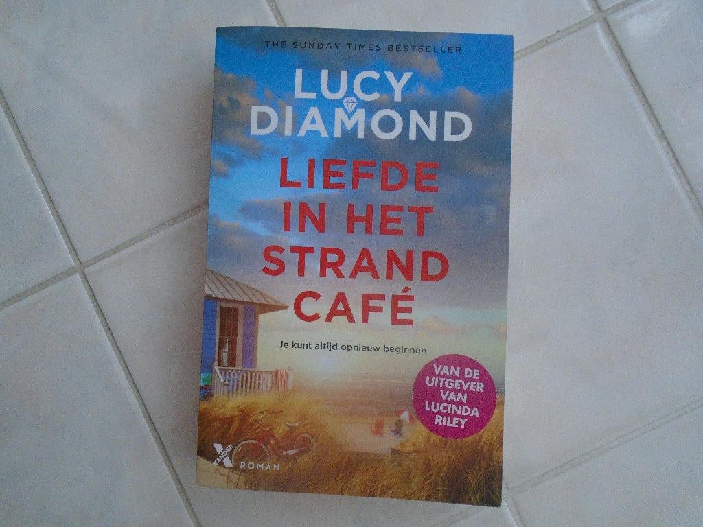 liefde in het strandcafe, lucy diamond, Boeken, Ophalen of Verzenden, Zo goed als nieuw, Lucy diamond, Fictie algemeen