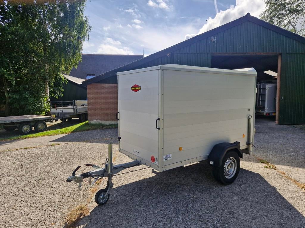 Böckmann gesloten aanhangwagen 1350kg, Auto diversen, Aanhangers en Bagagewagens, Ophalen, -, -, Böckmann