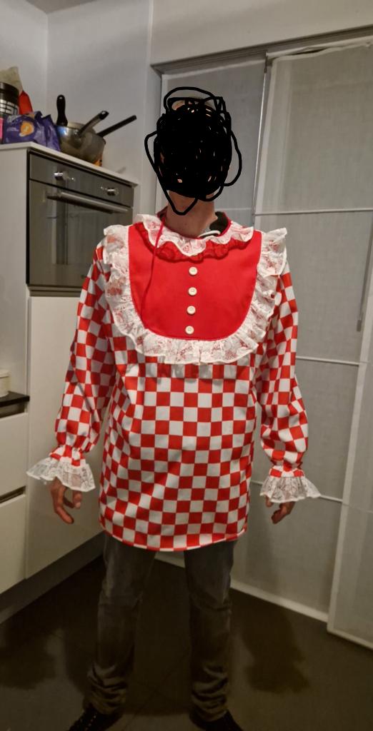 Clown pak / Jurk - clown kostuum - Pennywise, Maat 56/58 (XL), Ophalen of Verzenden, Kleding, Overige thema's