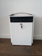 Brabantia metalen brievenbus., Ophalen of Verzenden, Gebruikt, IJzer, Wandbrievenbus