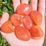 Carneool edelstenen / mineralen verzameling edelsteen stenen, Ophalen of Verzenden