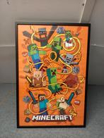Gratis ophalen: Minecraft poster in lijst (91,5x61), Verzamelen, Ophalen, A1 t/m A3