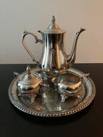 Verzilverd koffie servies, Ophalen