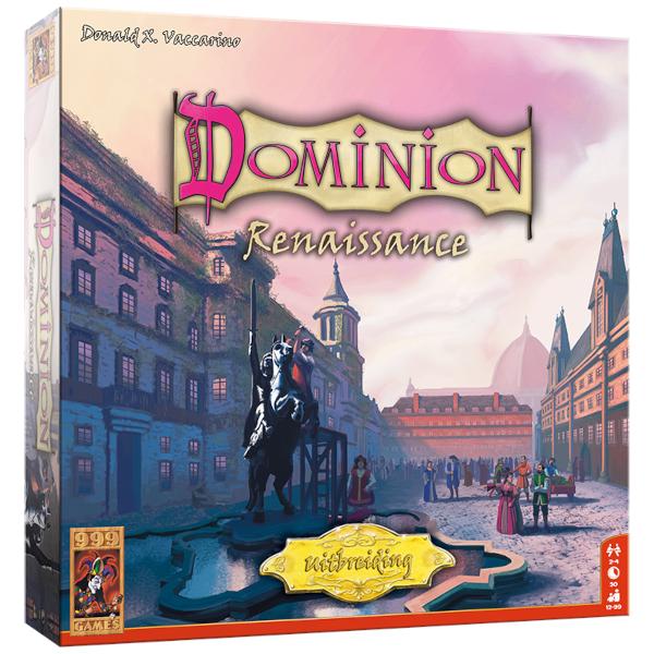Dominion Renaissance Uitbreiding 999 Games Bordspel Nieuw, 999 Games, Nieuw, Ophalen of Verzenden, Vijf spelers of meer