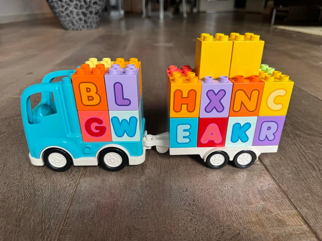 Duplo Electrische treinset en nog veel meer duplo!, Ophalen, Inclusief minifiguren, Gebruikt, Duplo