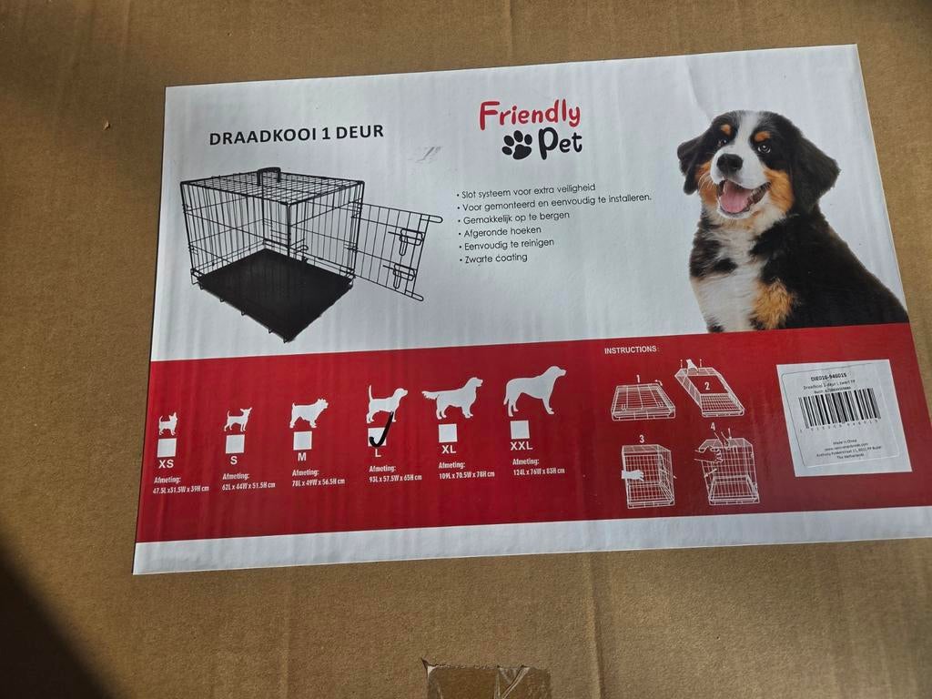 Honden bench, Ophalen