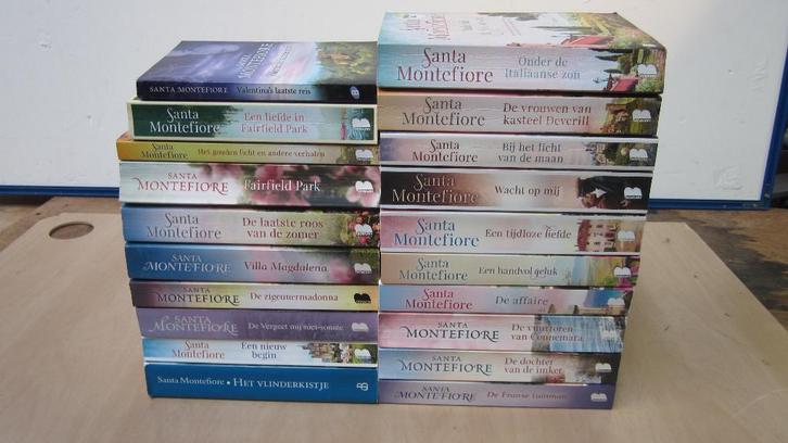 Santa Montefiore 20 x, Boeken, Romans, Gelezen, Ophalen of Verzenden