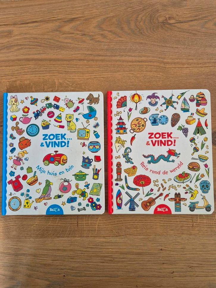 2 leerzame boekjes zoek..& vind! Vanaf 4 jaar., Kinderen en Baby's, Speelgoed | Educatief en Creatief, Zo goed als nieuw, Ophalen of Verzenden