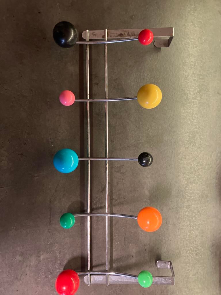 Kapstok sputnik, vintage, ikea, deurhanger, Huis en Inrichting, Woonaccessoires | Kapstokken, Ophalen, Gebruikt, Metaal, Minder dan 100 cm