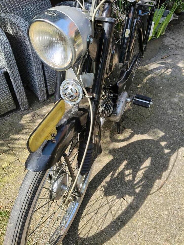 Batavus Bilionet 1955, Fietsen en Brommers, Brommers | Oldtimers, Batavus, Maximaal 45 km/u, Ophalen