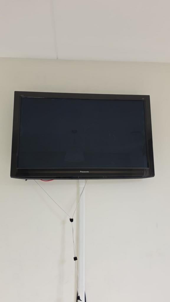 Panasonic 3D plasma TV met 4 brillen, Ophalen of Verzenden