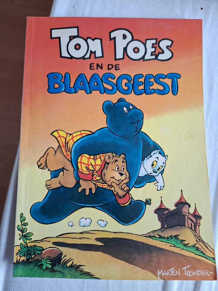 Tom Poes en de blaasgeest, Eén stripboek, Ophalen of Verzenden, Zo goed als nieuw