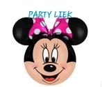 Minnie mouse- hoofd- folieballon nr M121, Ophalen of Verzenden, Nieuw, Versiering, Verjaardag