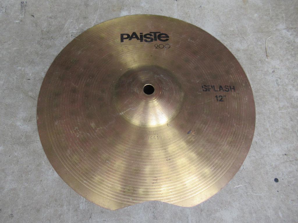Paiste 200, 12inch splash, Ophalen of Verzenden, Gebruikt, Drums of Percussie