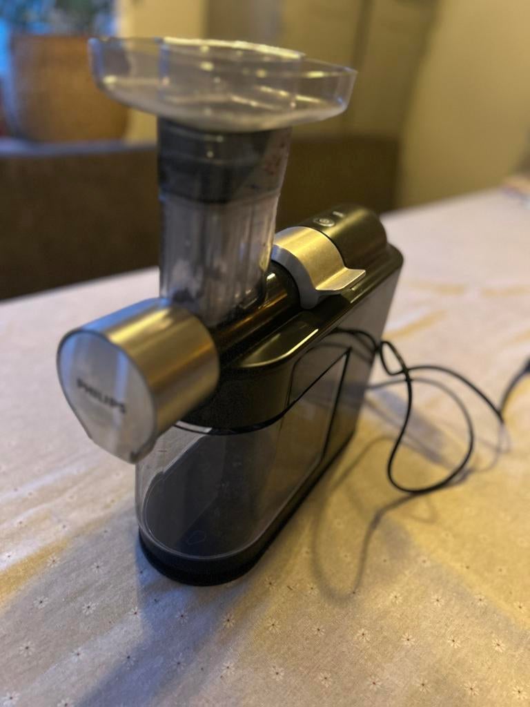 Philips Avance slowjuicer HR1946 – zo goed als nieuw, Ophalen, Zo goed als nieuw, Slowjuicer