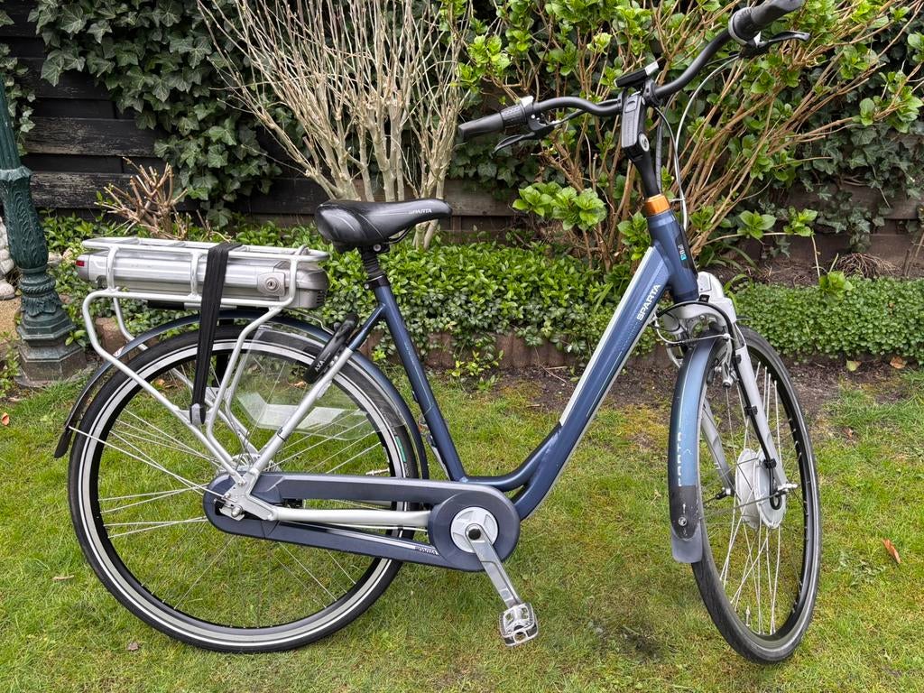 Sparta F8e Elektrische Fiets - 3 maanden accu garantie, Gebruikt, 51 tot 55 cm, 30 tot 50 km per accu, Ophalen